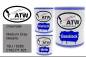 Preview: Chevrolet, Medium Gray Metallic, 18U / 9289 0162-P1 825: 1L Lackdose + 1L Klarlack + 500ml Härter - Set, von ATW Autoteile West.